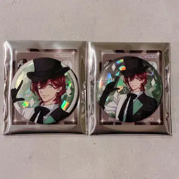 우타프리 탭나이 트레이딩 홀로그램 캔뱃지 료지 2개