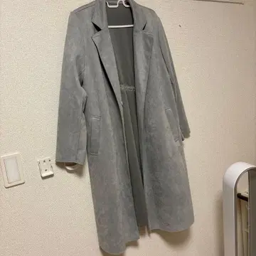 에스프리 뮬 라이트 그레이 롱 코트 9호 경량 여성용