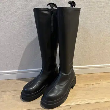 Heather 인힐 스트레치 롱 부츠 L 사이즈