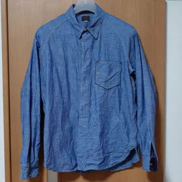 DELUXEWARE 7644B 40s 샴브레이 셔츠 XL