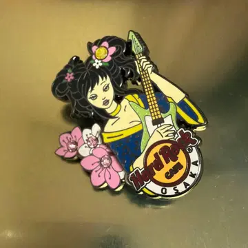 하드 록 카페 핀 배지 오사카 한정판