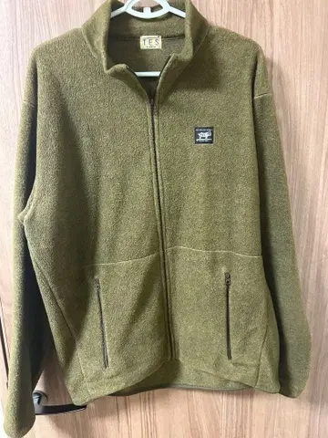 TES 플리스 자켓 X-LARGE 올리브 그린