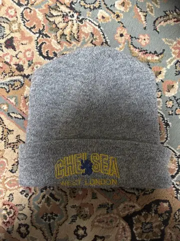 첼시 FC 니트 모자 그레이