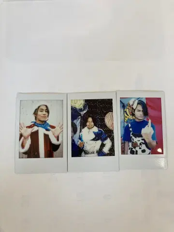 리얼피스 카쵸 솔로 폴라로이드 3장 세트