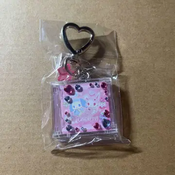 산리오 캐릭터즈 시크릿 CD풍 키링 주얼펫