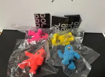 피규어 컬렉션 전 4종 세트 몰 해저드 가챠