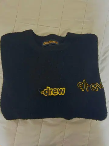drew house 로고 니트 스웨터