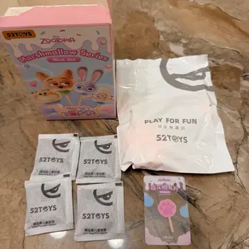 52TOYS 주토피아 마쉬멜로우 시리즈 시크릿 [ 익명 배송 ]