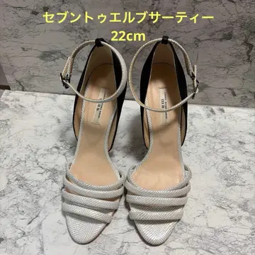 [ 새상품급 ] 세븐틴엘르 샌들 22cm