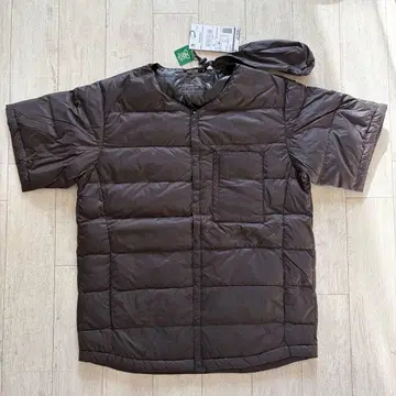 워크맨 워셔블 퓨전 다운 하프 자켓 다크 브라운 LL