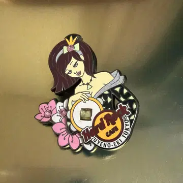 하드 록 카페 핀 배지 도쿄 우에노 한정판