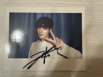 NCT dream BTTF 사인회 1장 한정판 친필 사인 폴라로이드 제노