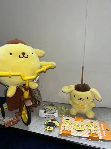 폼폼푸딩 삼륜차 봉제 인형 전동 묶음 판매