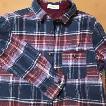 [ 미사용 새상품 ] 골든 베어 체크 셔츠