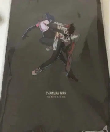 [ 미개봉 새상품 ] 미개봉 극장판 체인소 맨 레제편 팜플렛 영화