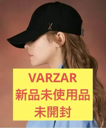 미사용 새상품 VARZAR 블랙 캡