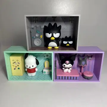 컨셉 피규어 어서 오세요 마이룸 맨션 3점