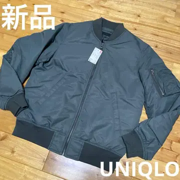 UNIQLO 새상품 MA-1 스타일 카키 자켓