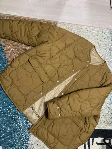 GALLARDAGALANTE 퀼팅 자켓 카키