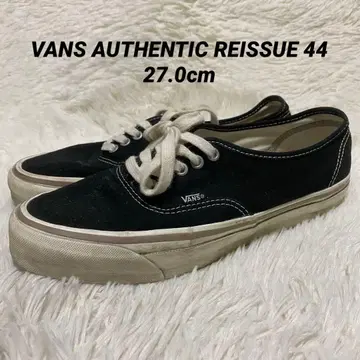 VANS AUTHENTIC REISSUE 44 블랙 27.0cm