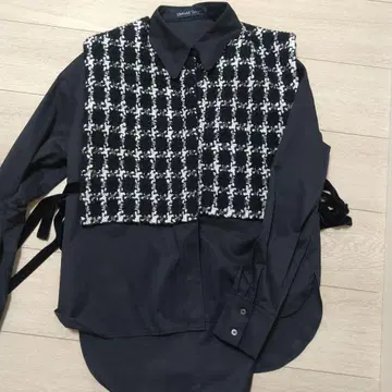 Secret Trophy 셔츠 블라우스 베스트 합체 타입