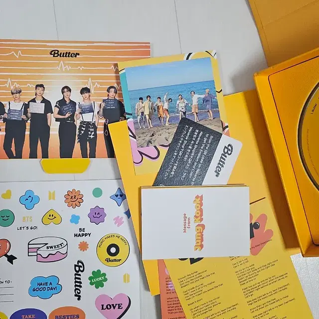 방탄소년단 버터 앨범