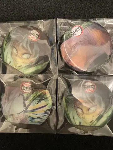 귀멸의 칼날 기둥 연습편 실시간 카페 애니메이션 캔뱃지 시나즈가와 사네미