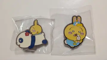 치이카와 (먼작귀) 와쿠와쿠 유원지 토끼 핀즈 세트 미사용품