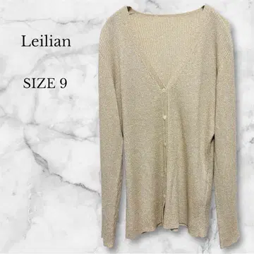 새상품급 레리안 V넥 가디건 아이보리 엘레강스계 무난계