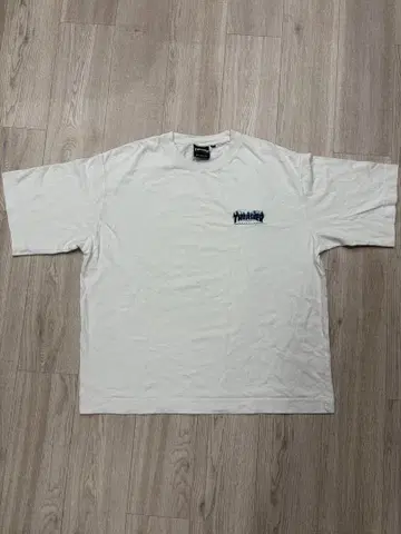 THRASHER 로고 티셔츠 화이트 XL