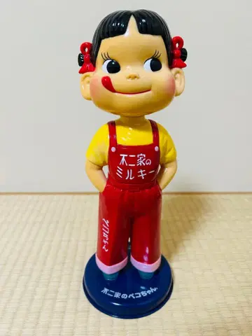 후지야 100주년 기념 복각판 페코짱 흔들인형