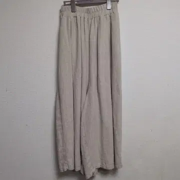 vent blanc 베이지 와이드 팬츠 허리밴딩