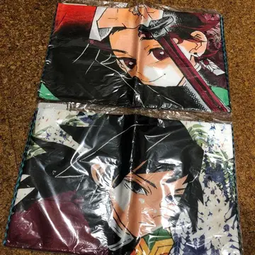 귀멸의 칼날 캐릭터 대형 타월 카마도 탄지로 토미오카 기유 미개봉