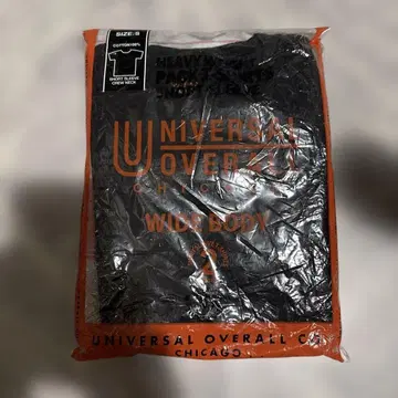 UNIVERSAL OVERALL 헤비웨이트 팩 T셔츠 S 2매입