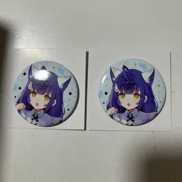 완냥 days 2 아마미야 코코로 캔뱃지 2개 세트