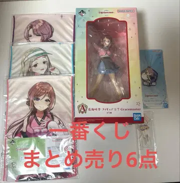 학원 아이돌 마스터 제일복권 6점 묶음 판매