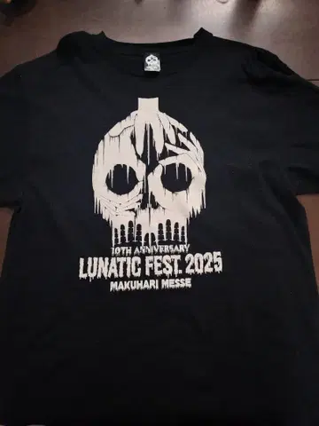LUNATIC FEST. 2025 T셔츠 XL사이즈