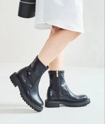 ORIENTAL TRAFFIC 탱크 밑창 스트레치 부츠/레인부츠 SS