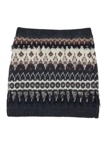 UND LADY NORDIC KNIT SKIRT M 사이즈