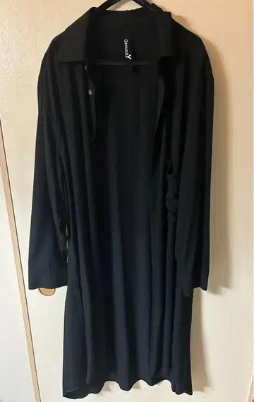 컨디션 최상 Ground Y 블랙 롱 셔츠