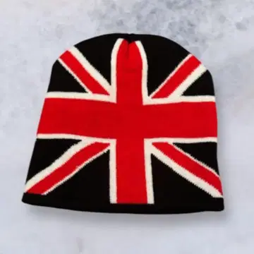 [ 미사용 새상품 ] Union Jack 유니언 잭 니트 캡