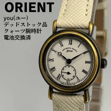 데드스탁품 ORIENT 오리엔트 유 쿼츠 손목시계 배터리 교환 완료