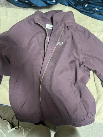 The Skunk 나일론 자켓 L 사이즈 퍼플