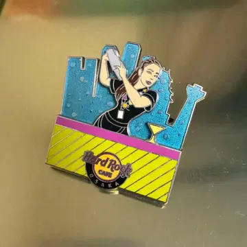 하드 록 카페 핀 배지 바텐더 오사카 한정판