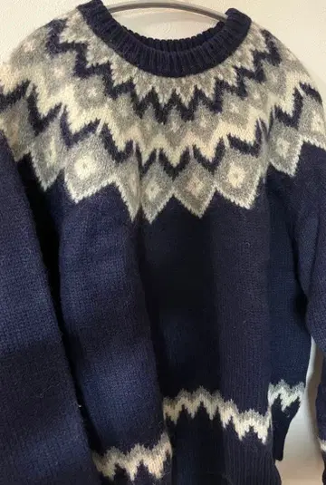 L.L.Bean 엘엘빈 노르딕 무늬 니트