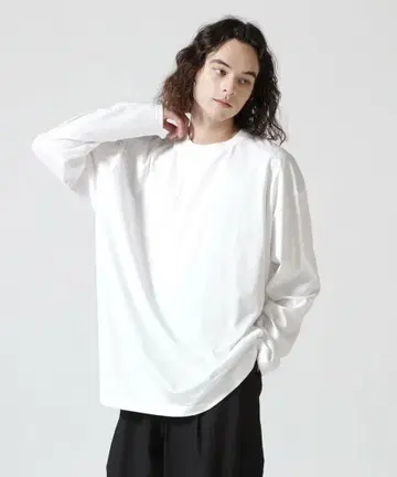 ATON SUVIN60/2 | OVERSIZED L/S T-SHIRT