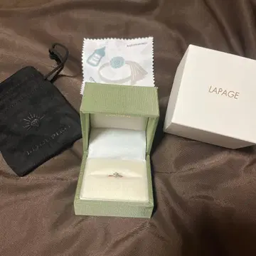 LAPAGE 다이아몬드 골드링