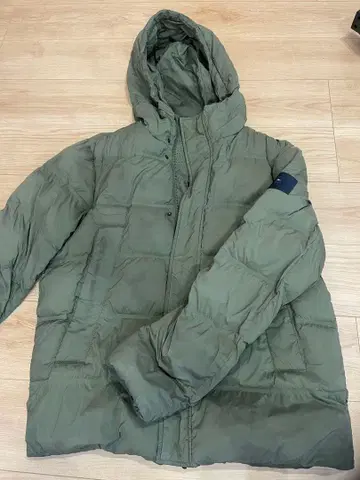 TOMMY HILFIGER 후드 부착 다운 자켓 L