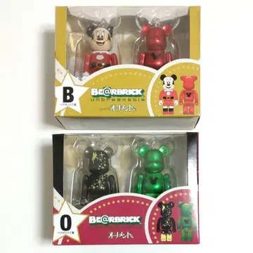 [ 미개봉 ] 디즈니 오너먼트 복권 베어브릭 미니 & 팅커벨