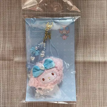 마이 스위트 피아노 봉제 인형 포함 폰 스트랩 블루 피아노짱